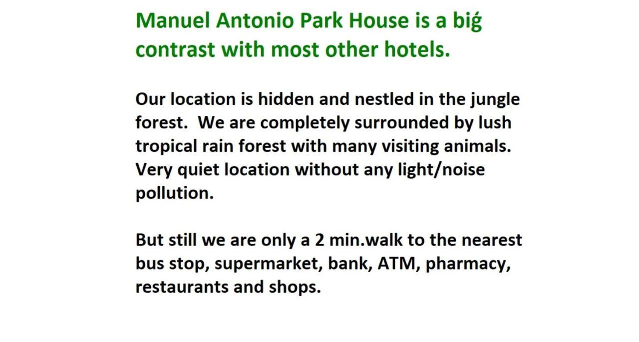 Manuel Antonio Park House - Adults Only 호텔 외부 사진